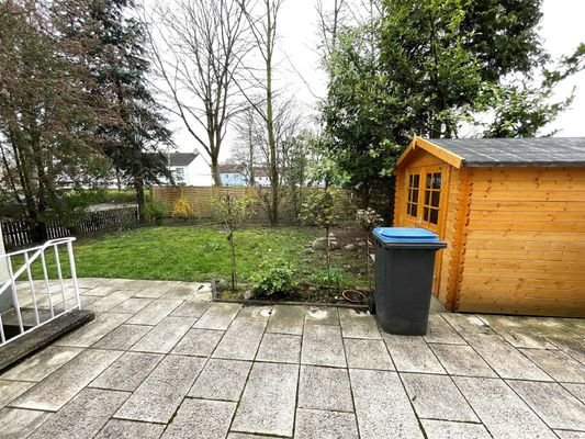 Terrassen-/Gartenansicht