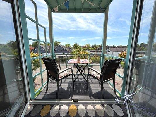 Sonniger Balkon
