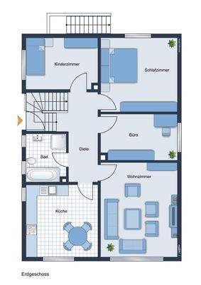 Grundriss Erdgeschoss