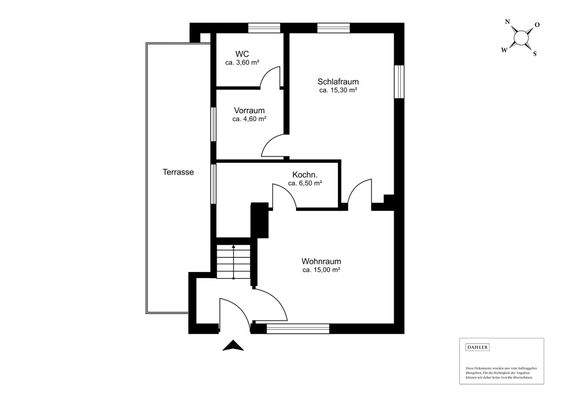 Zuhäusl - Erdgeschoß