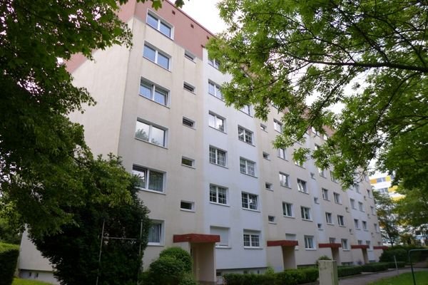 Straße Usti nad Labem 201-209 Hausansicht Sommer