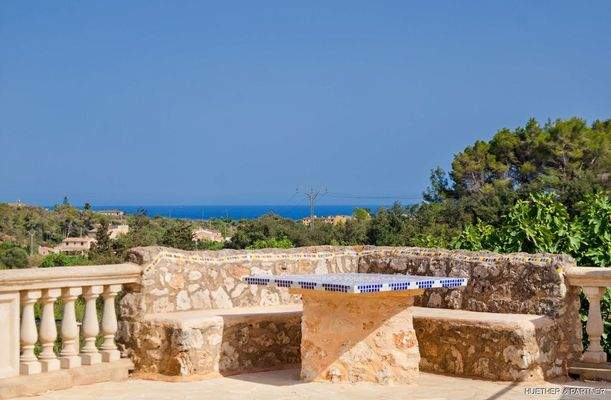 Sitzecke und Meerblick