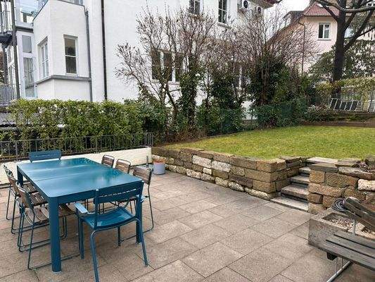 Terrasse Garten gemeinschaftlich