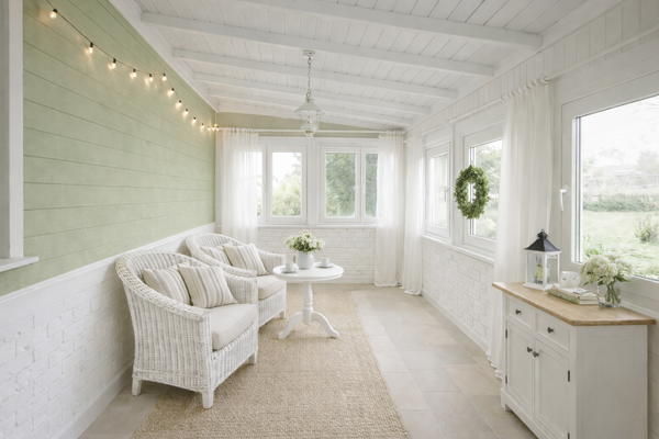 virtuell gestaltet und möbliert