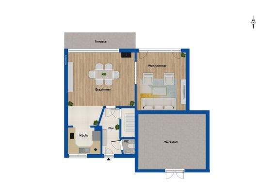 Grundriss Erdgeschoss