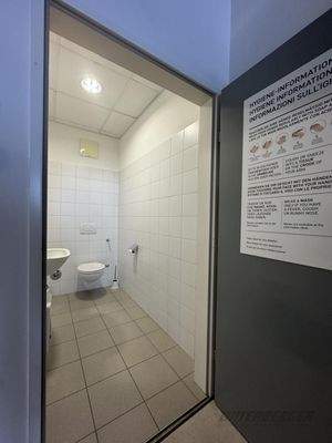 WC vorhanden
