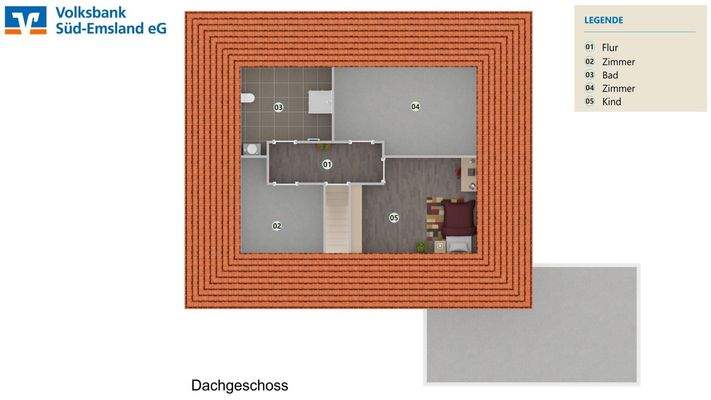 Grundriss Dachgeschoss