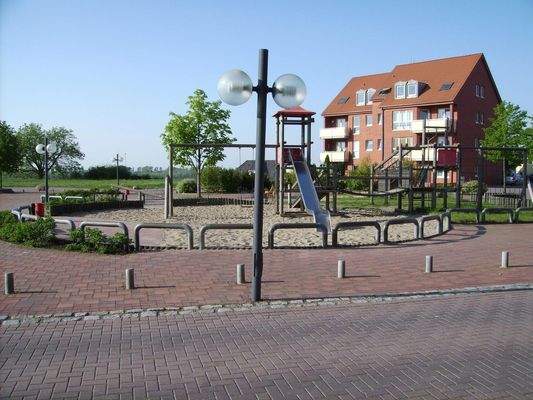 Sicht vom Spielplatz