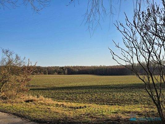 mit Blick in die Landschaft