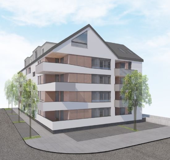 4 Zimmer Eigentumswohnung (1.OG) im Zentrum von Breisach - Projektiertes Mehrfamilienhaus KfW55 mit 18 Wohneinheiten und Tiefgarage