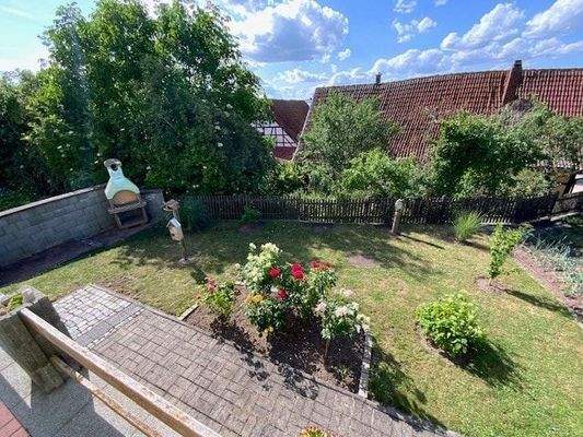 Blick von der Terrasse