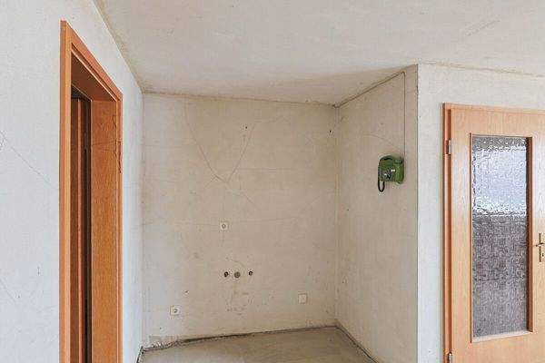 Vorbereiteter Küchenbereich Keller