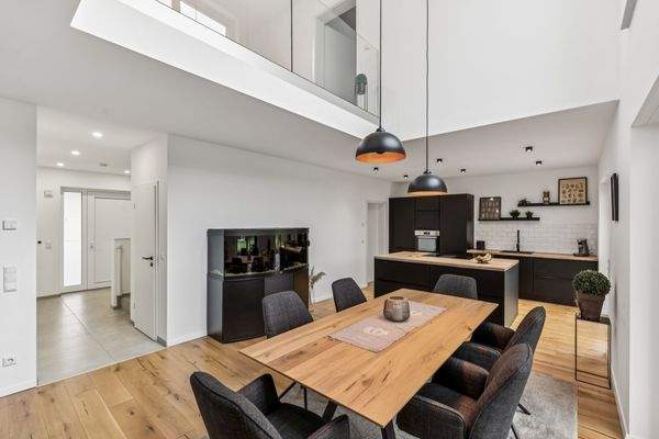 Essbereich mit Galerie