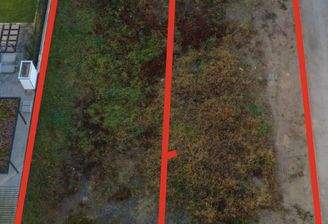 Grundstück mit Aufteilung