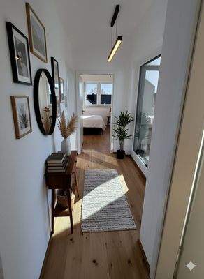 Flur Einrichtungsbeispiel KI