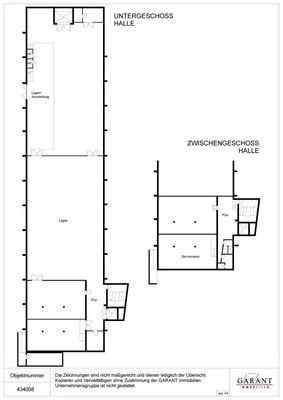 UG Halle / Zwischengeschoss Halle