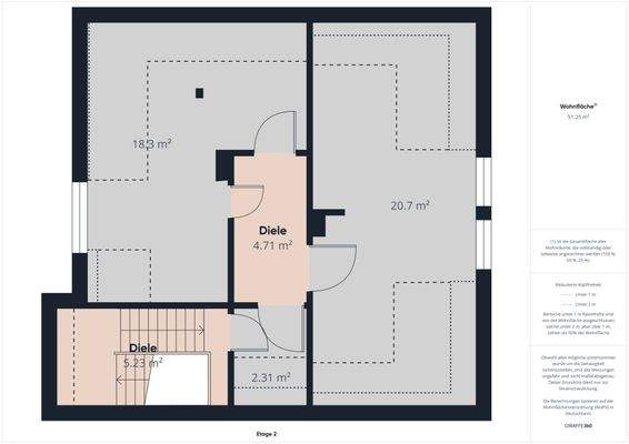 Grundriss Obergeschoss
