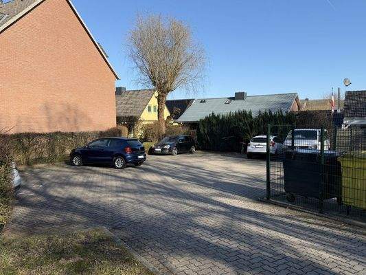 Parkplätze am Haus
