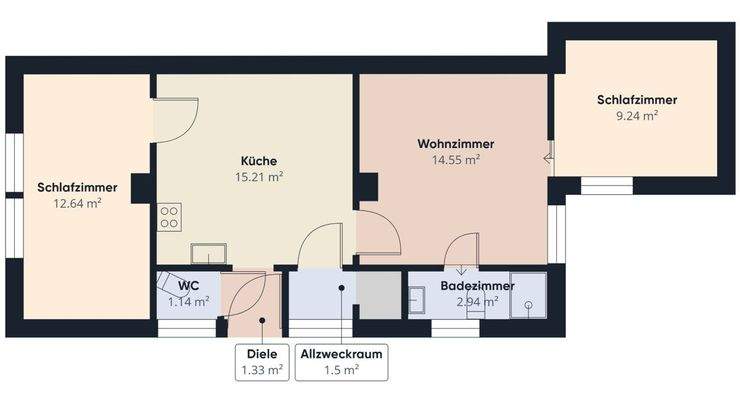 S&P | Grundriss Erdgeschoss