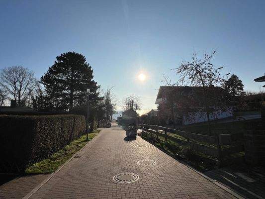 Straßenansicht zum Meer