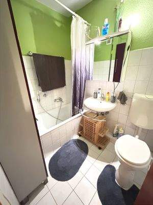 Vollbad mit Toilette