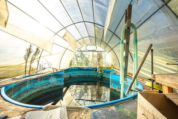 Poolanlage Defekt Ansicht 2