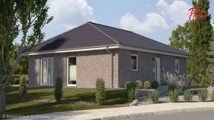 Ansicht Eingang Verblendfassade