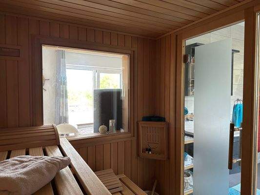 Sauna - Ferienwohnung im OG 