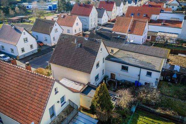 Seitenansicht mit Anbau