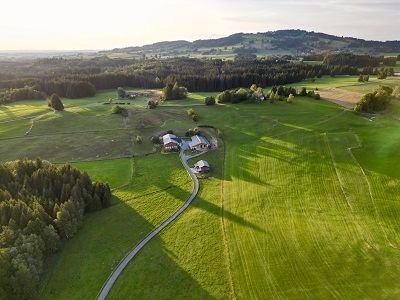 Bernbeuren Bauernhöfe, Landwirtschaft, Bernbeuren Forstwirtschaft