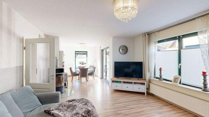 Wohnzimmer, Blick Richtung Esszimmer