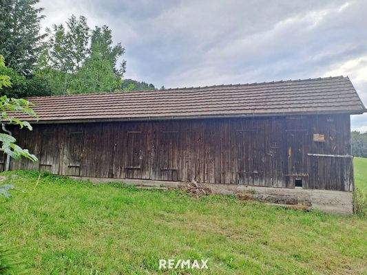 Außenbereich Holzstadel