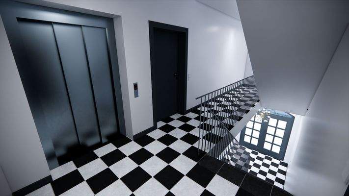 Visualisierung Hausflur