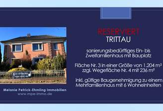 Reserviert Trittau Verkauf Sanierungsobjekt