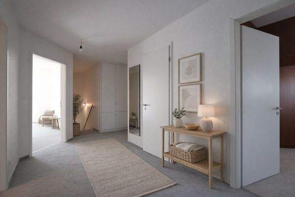 HOMESTAGING Flur (KI generiert)