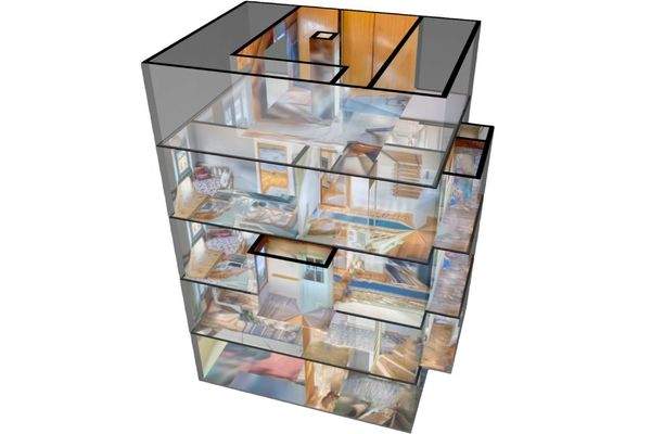 360 Grad Grundriss - gesamt