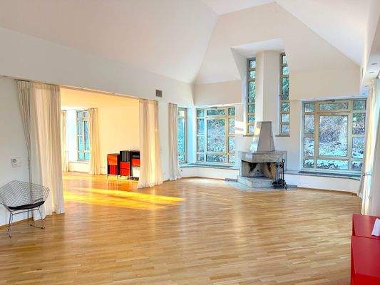 Ansicht durch den Raum 