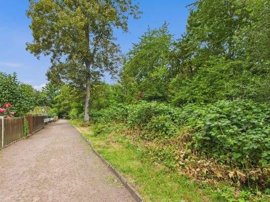 Ansicht vom Gartenverein