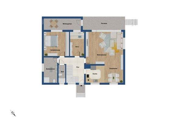 Grundriss Erdgeschoss