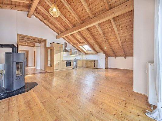 Wohnbereich mit Küche