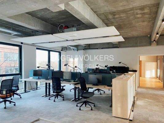 Beispielhafte Bürofläche