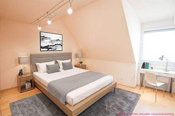 Schlafzimmer KI generiert