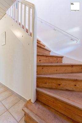 Stiegenaufgang in das Obergeschoss