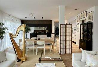 Offener wohn-Eßbereich