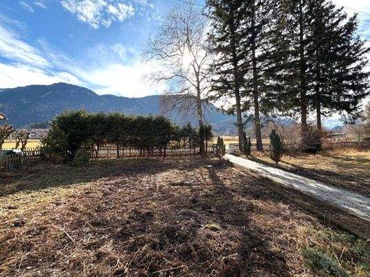 Ausblick in den Garten