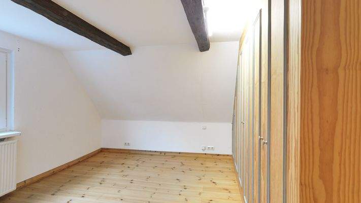 Schlafzimmer im Dachgeschoss