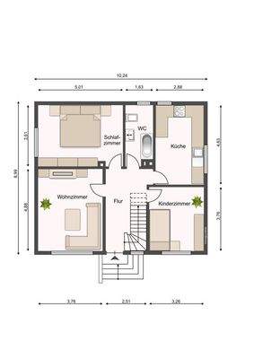 Grundriss Erdgeschoss