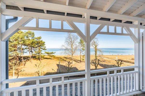 Balkon mit Blick auf Kap Lohme