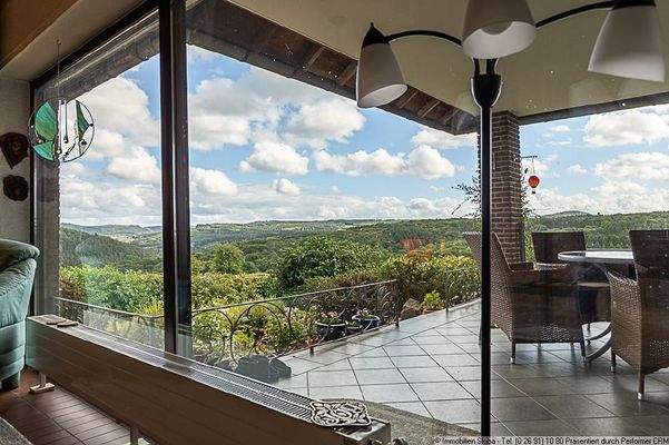 Ausblick Kaminzimmer