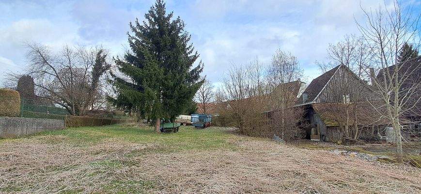 Grundstück hinterer Teil